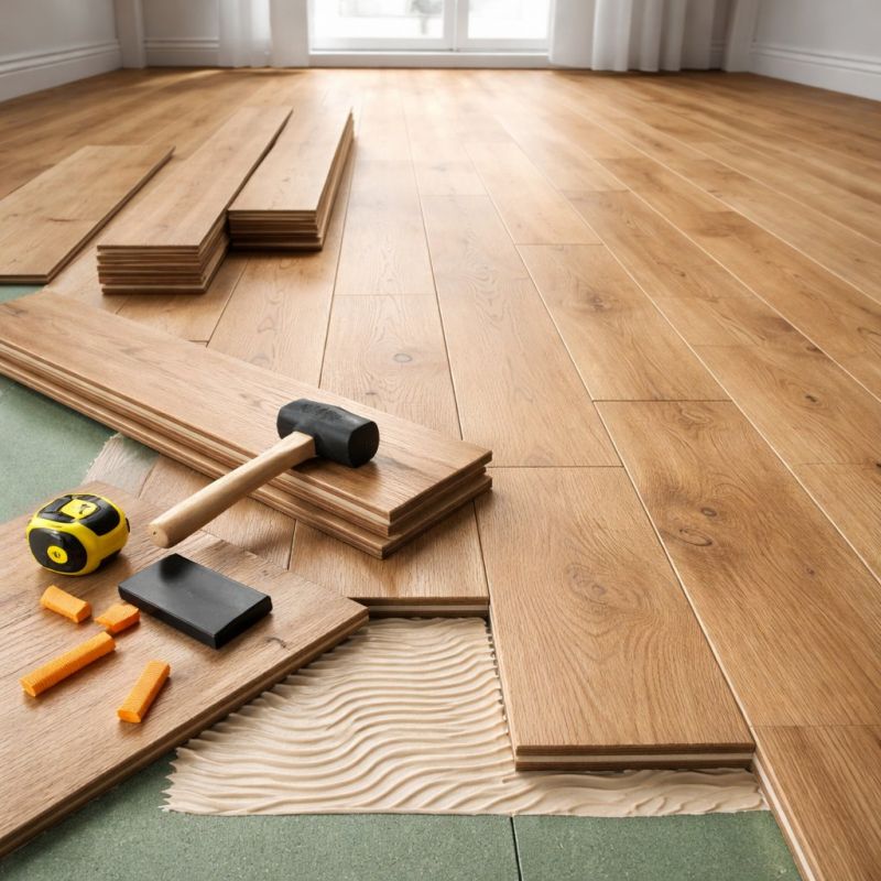 Engineered Wood Installation in South Portland, ME