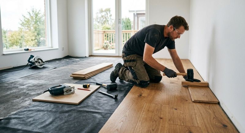 Engineered Wood Installation in South Portland, ME