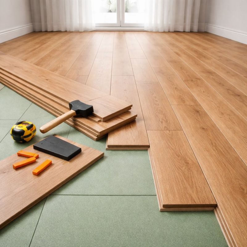 Laminate Floor Installation in North Yarmouth, ME