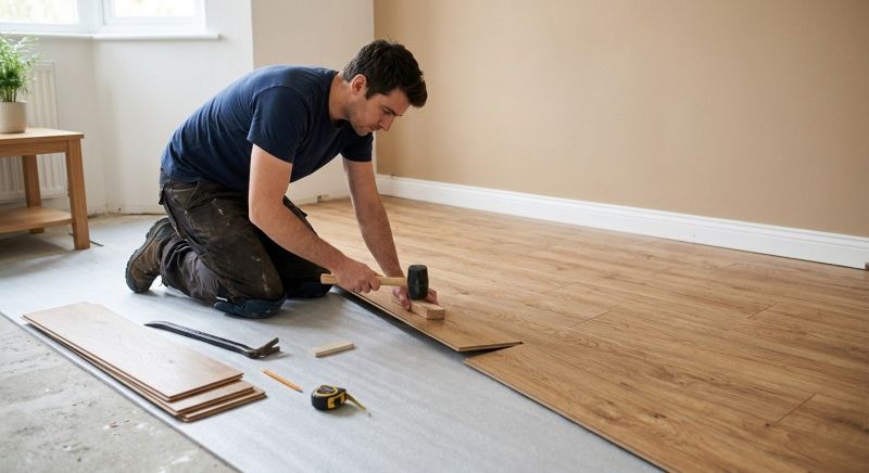 Laminate Floor Installation in Windham, ME