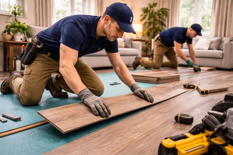 Laminate Floor Replacement in Cumberland County, ME