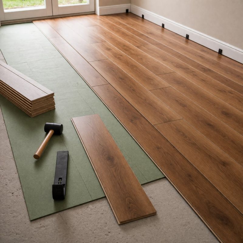 Laminate Floor Replacement in East Waterboro, ME