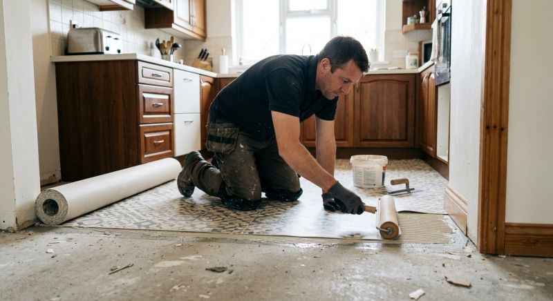 Linoleum Floor Installation in Harpswell, ME