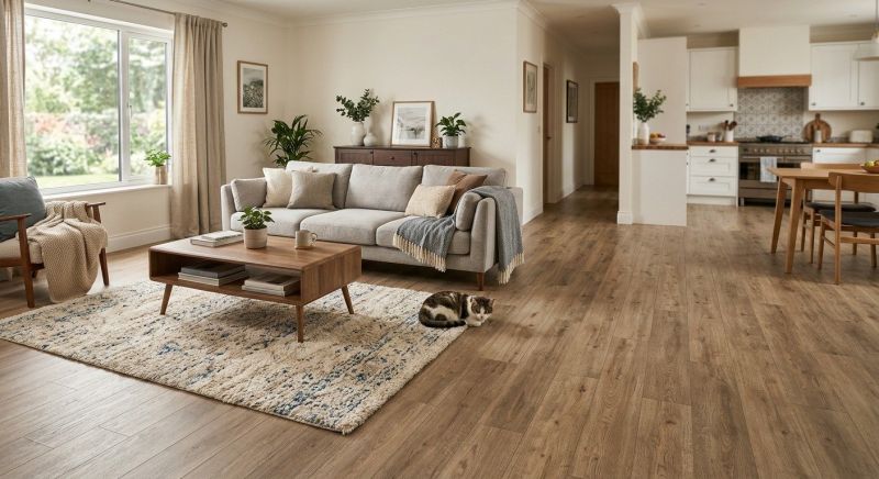Luxury Vinyl Tile Installation in Buxton, ME