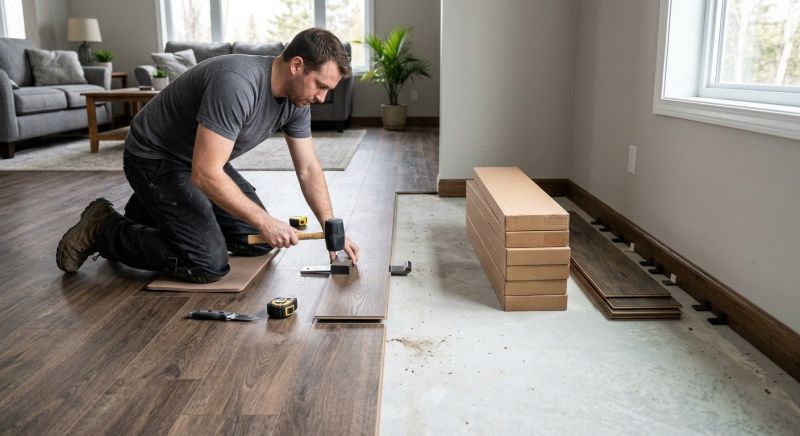 Luxury Vinyl Tile Installation in Harpswell, ME