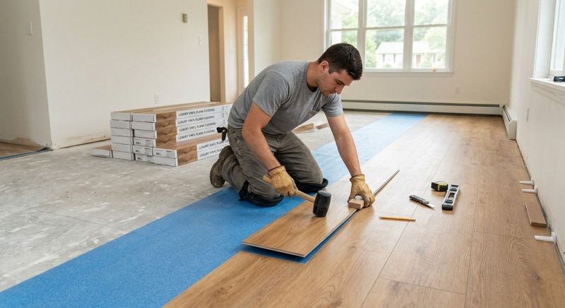 Lvt Flooring Installation in Cape Elizabeth, ME