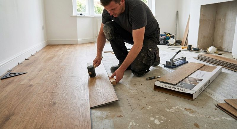 Lvt Flooring Installation in Cumberland Center, ME