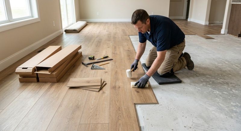 Lvt Flooring Installation in Kennebunk, ME