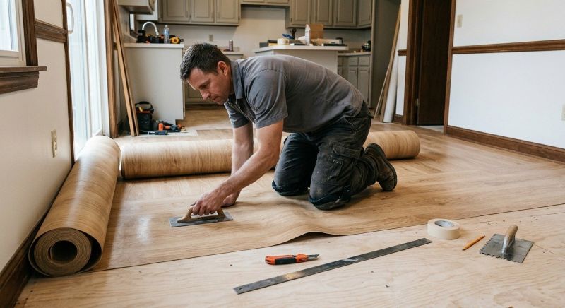 Sheet Flooring Installation in Harpswell, ME
