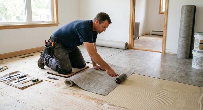 Sheet Flooring Installation in Yarmouth, ME