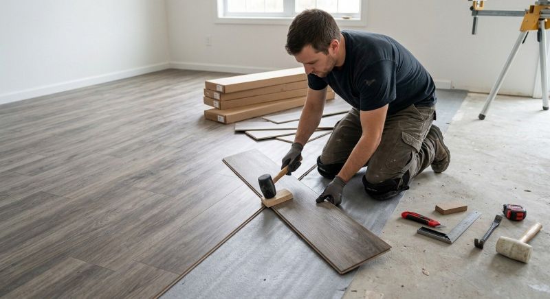 Vinyl Flooring Installation in Cape Elizabeth, ME
