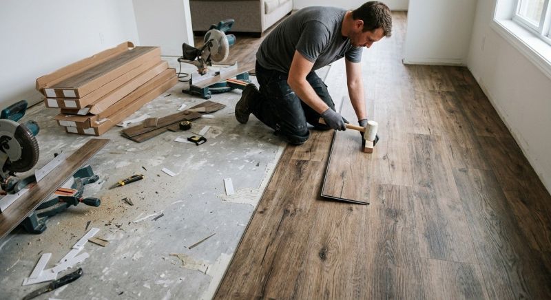 Vinyl Flooring Installation in Limerick, ME