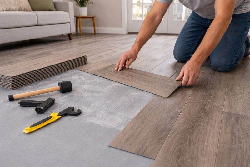Vinyl Flooring Installation in Limerick, ME