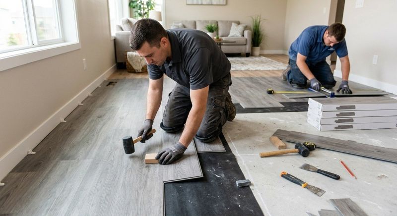 Vinyl Flooring Installation in Windham, ME