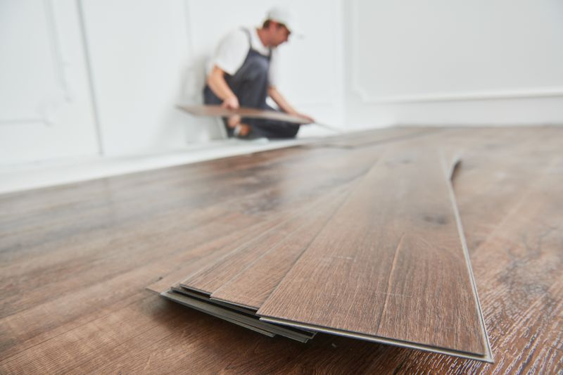 Vinyl Plank Floor Installation in South Portland, ME