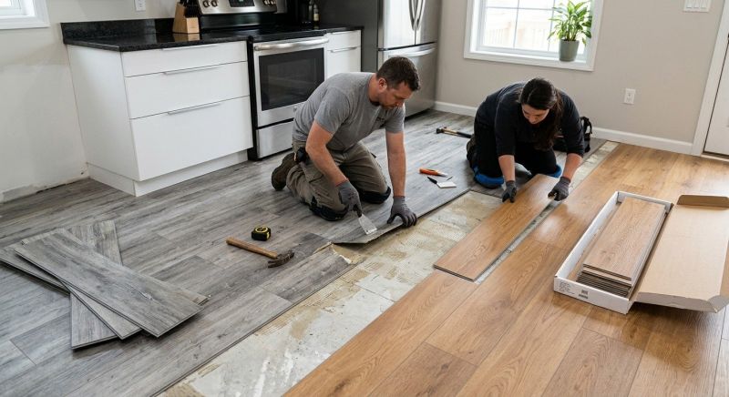 Vinyl Tile Replacement in South Portland, ME